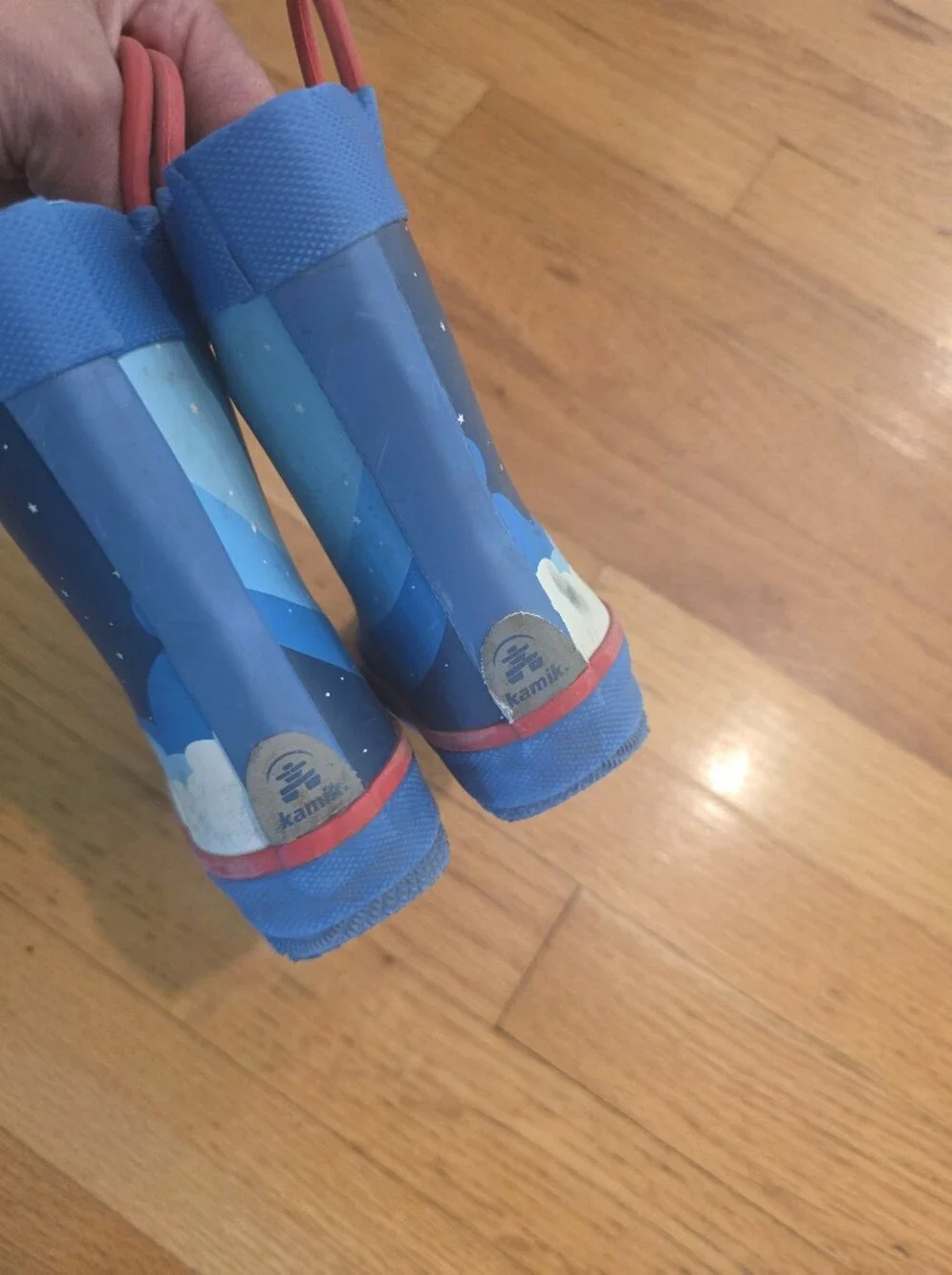 Kamik Boys Spaceship Rainboots